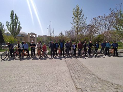 همایش دوچرخه سواری ویژه پرسنل دانشگاه برگزار شد + گزارش تصویری